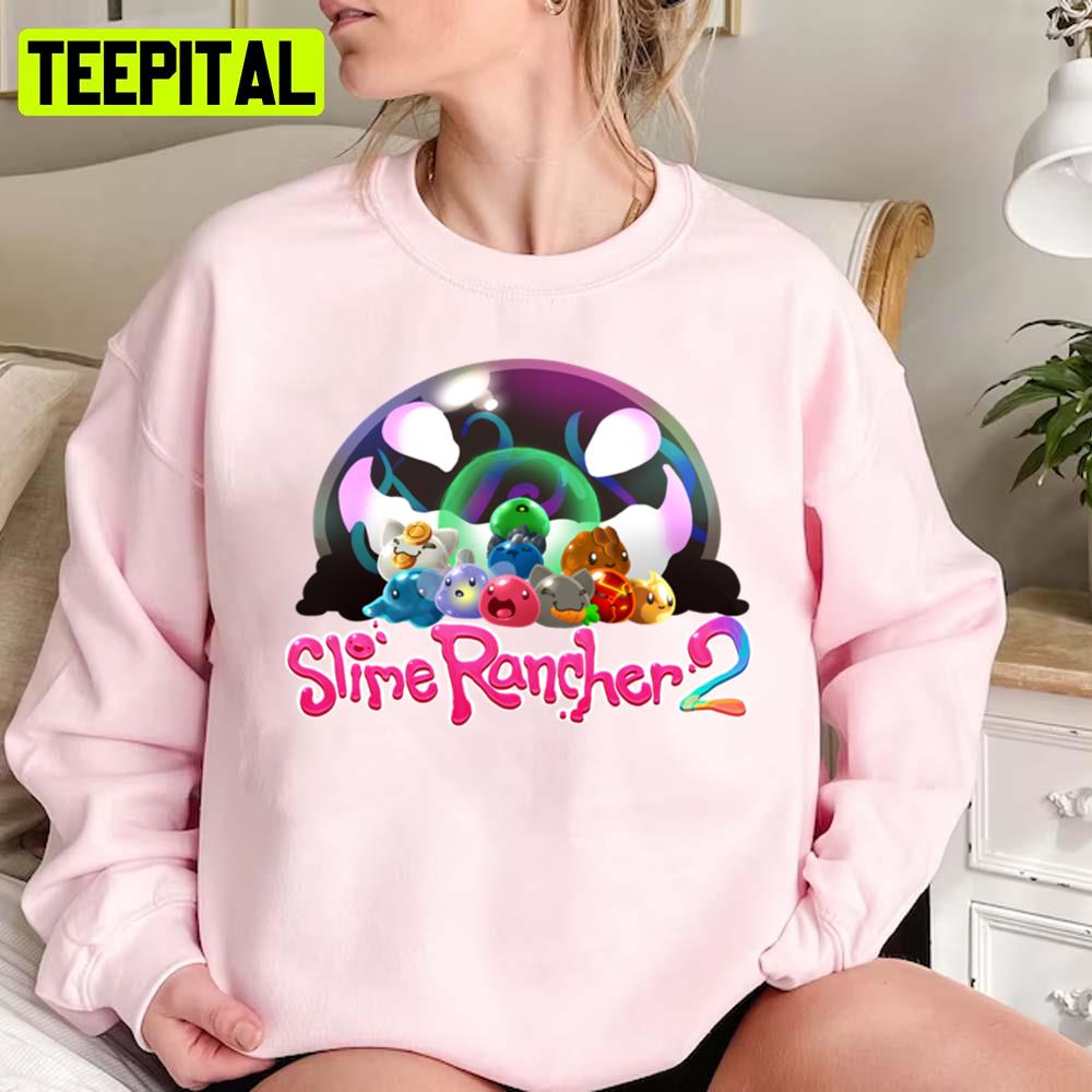 Cute Colorful Art Slime Rancher 2 Unisex Sweatshirt Cute Colorful Art Slime Rancher 2 Unisex Sweatshirt