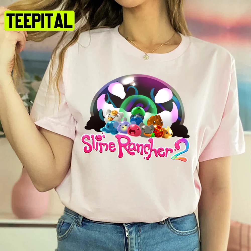 Cute Colorful Art Slime Rancher 2 Unisex Sweatshirt Cute Colorful Art Slime Rancher 2 Unisex Sweatshirt