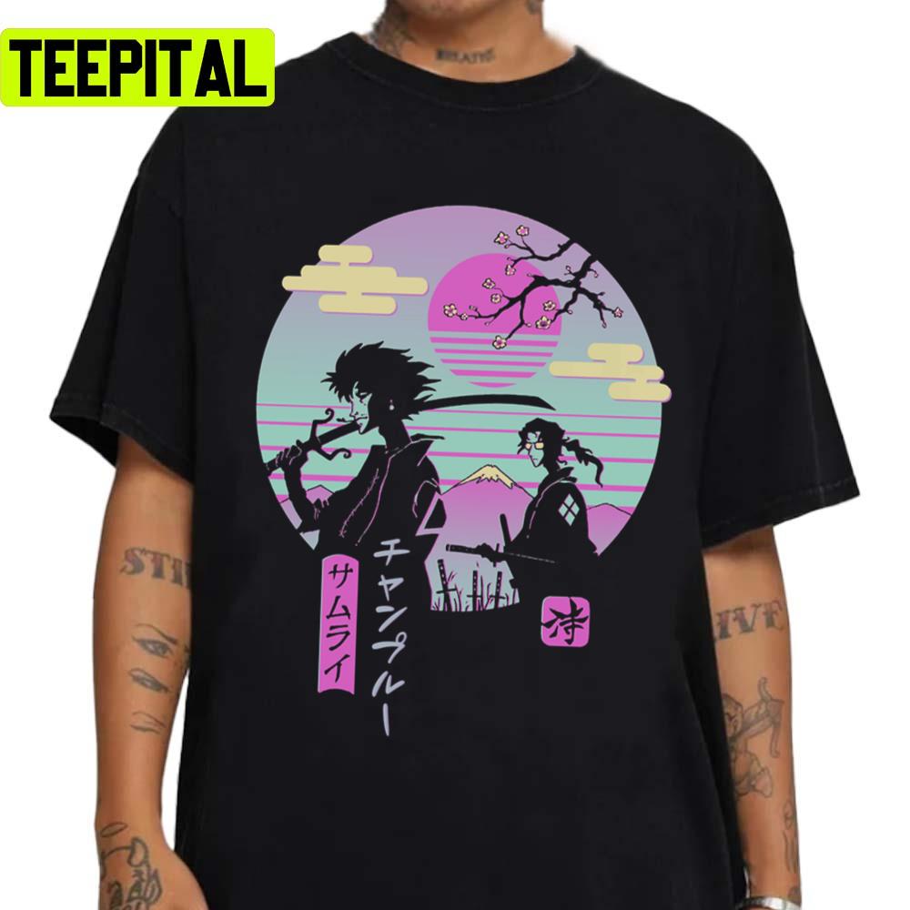 Cute Design Of Samurai Champloo Unisex Sweatshirt Cute Design Of Samurai Champloo Unisex Sweatshirt