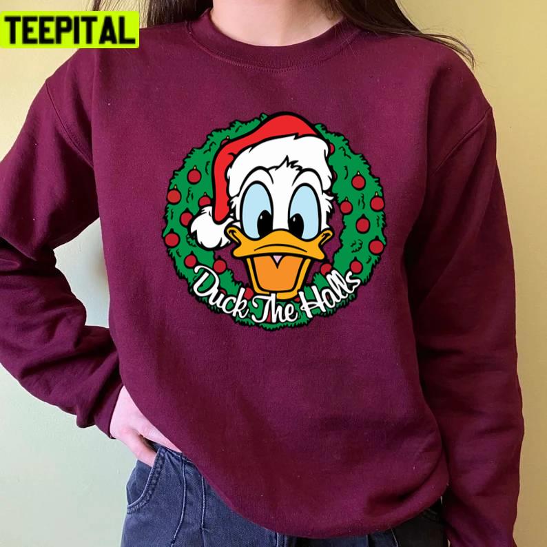 Cute Donald Merry Christmas Classic Unisex Sweatshirt Cute Donald Merry Christmas Classic Unisex Sweatshirt
