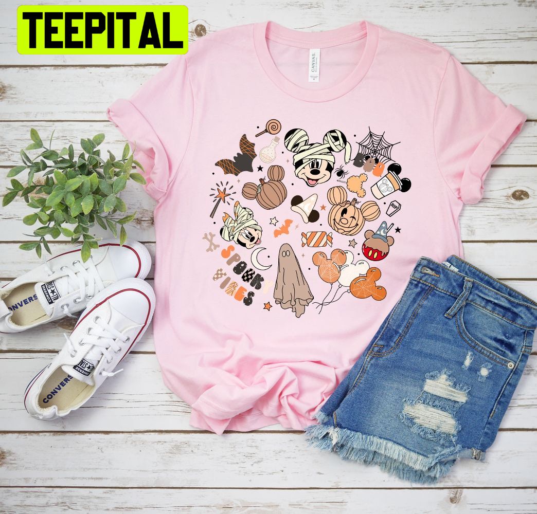 Cute Icon Mickey HalloweenTrending Unisex Shirt Cute Icon Mickey HalloweenTrending Unisex Shirt