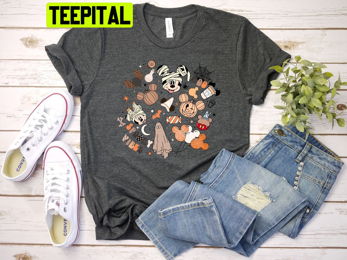 Cute Icon Mickey HalloweenTrending Unisex Shirt Cute Icon Mickey HalloweenTrending Unisex Shirt