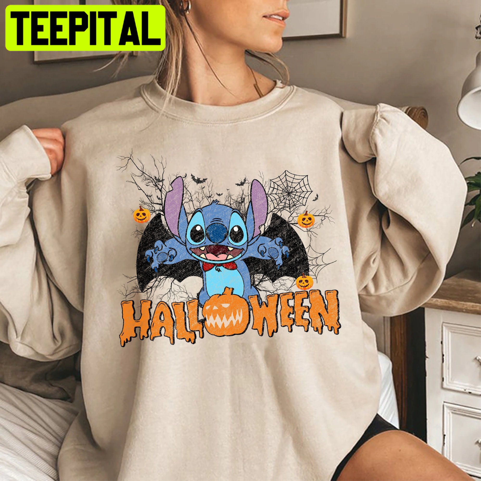 Cute Stitch Bat Witch Family HalloweenTrending Unisex Shirt Cute Stitch Bat Witch Family HalloweenTrending Unisex Shirt