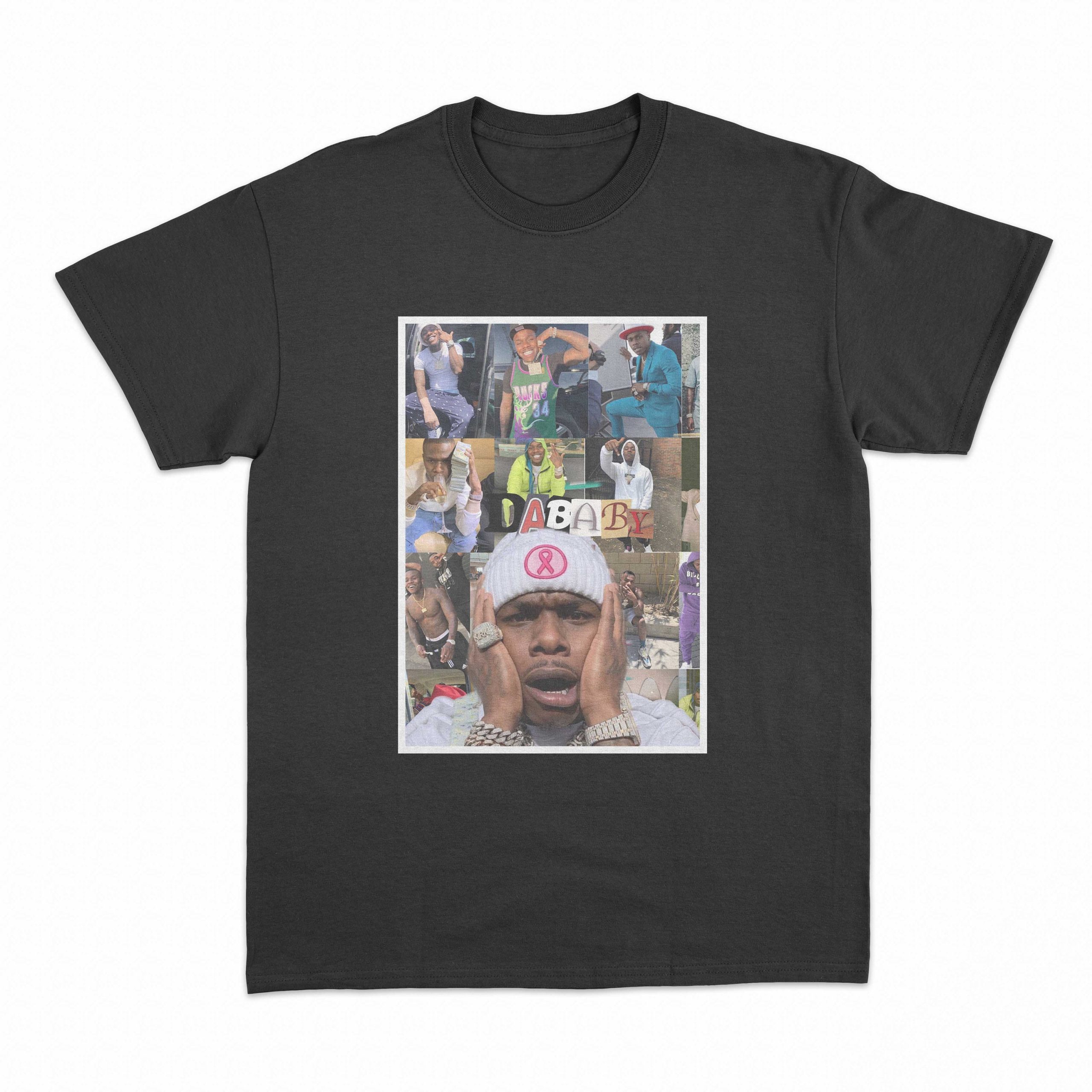 Da Baby Collage Retro Illustration Unisex T-Shirt Da Baby Collage Retro Illustration Unisex T-Shirt