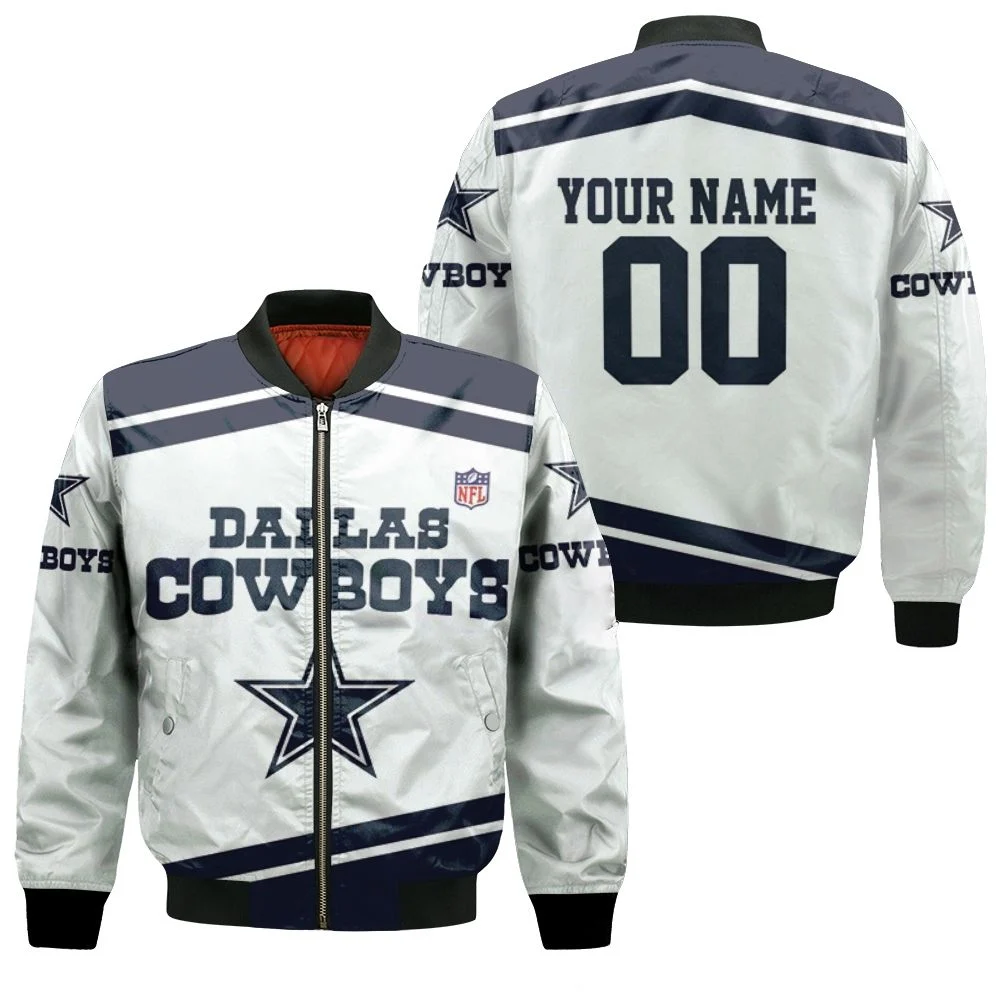 Dallas Cowboys Nlf Lover 3d Personalized Bomber Jacket Dallas Cowboys Nlf Lover 3d Personalized Bomber Jacket