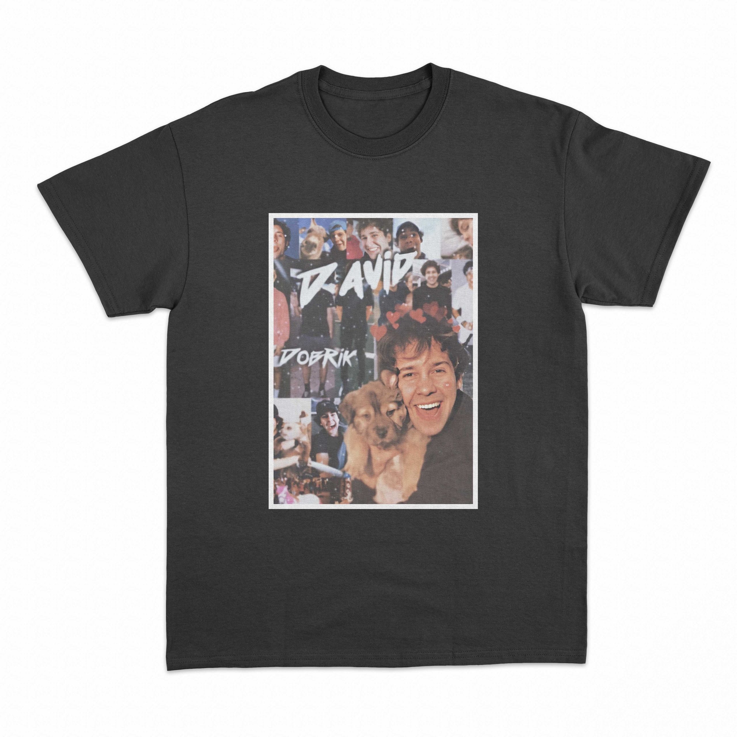 David Dobrik Collage Retro Illustration Unisex T-Shirt David Dobrik Collage Retro Illustration Unisex T-Shirt