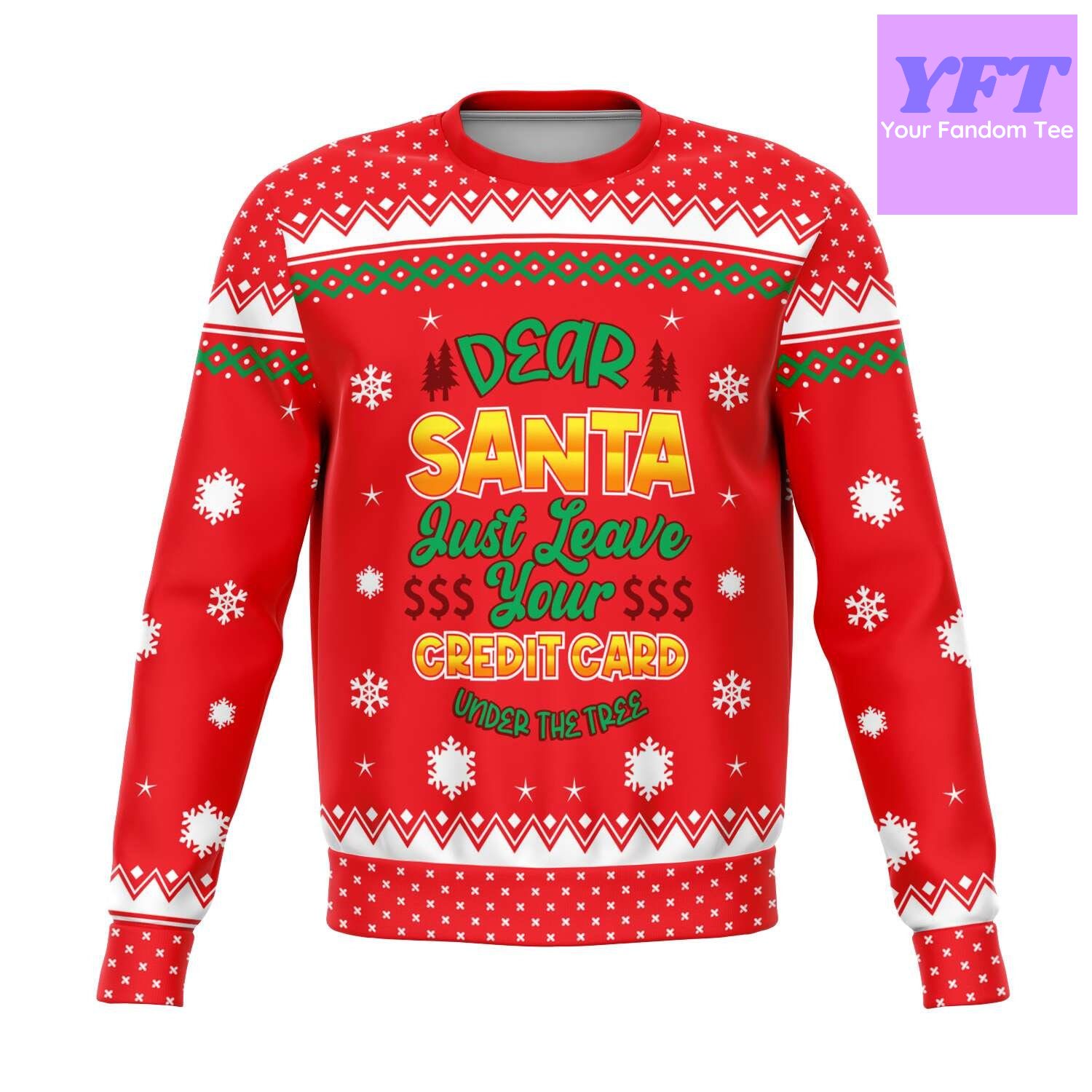Dear Santa For For Meme 3d Ugly Christmas Sweater Dear Santa For For Meme 3d Ugly Christmas Sweater