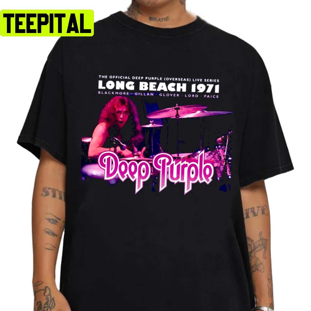 Deep Long Beach 1971 Deep Purple Unisex Sweatshirt Deep Long Beach 1971 Deep Purple Unisex Sweatshirt