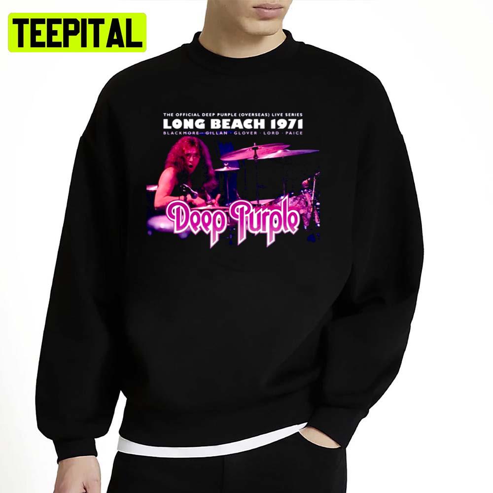 Deep Long Beach 1971 Deep Purple Unisex Sweatshirt Deep Long Beach 1971 Deep Purple Unisex Sweatshirt