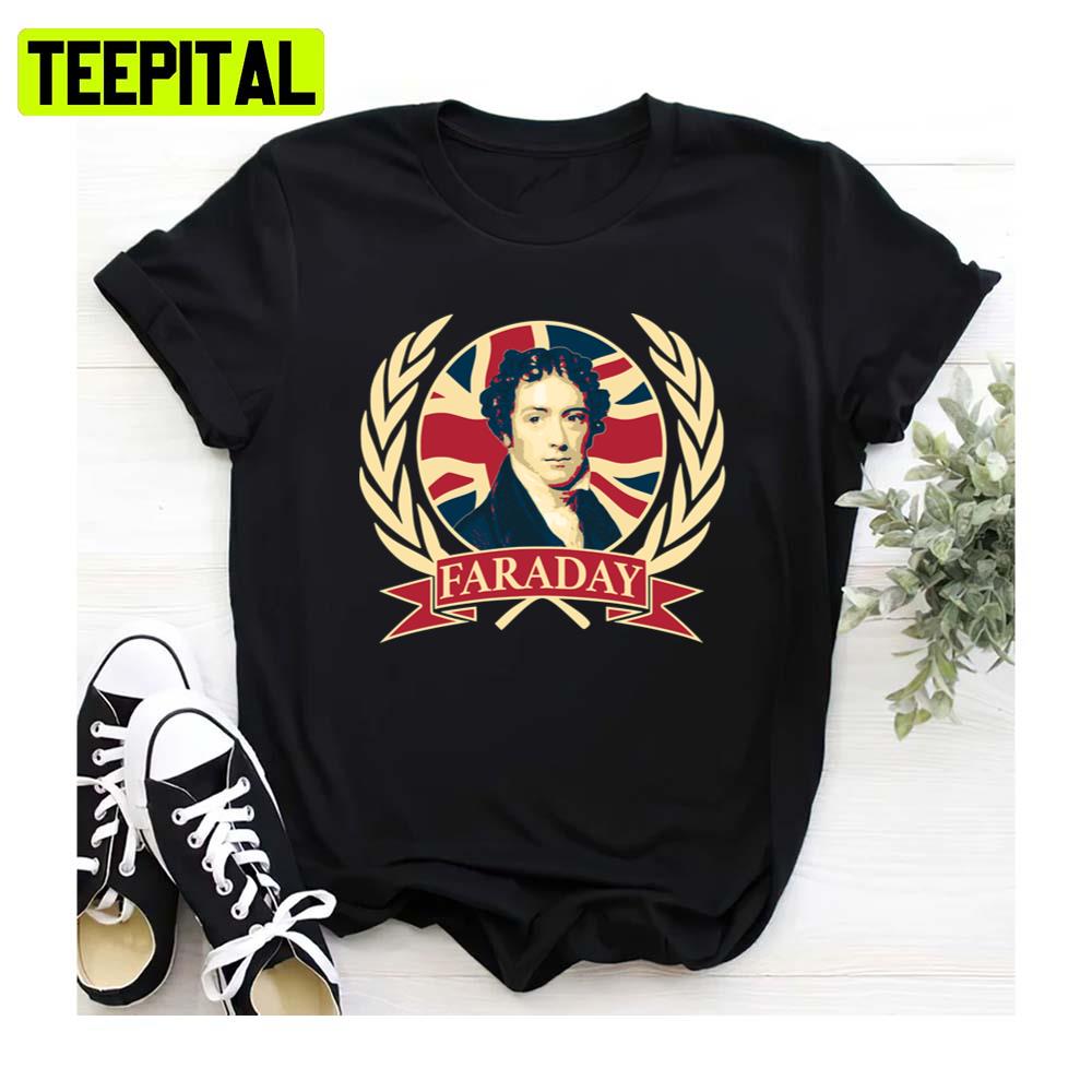 Design Michael Faraday Retro Unisex Sweatshirt Design Michael Faraday Retro Unisex Sweatshirt