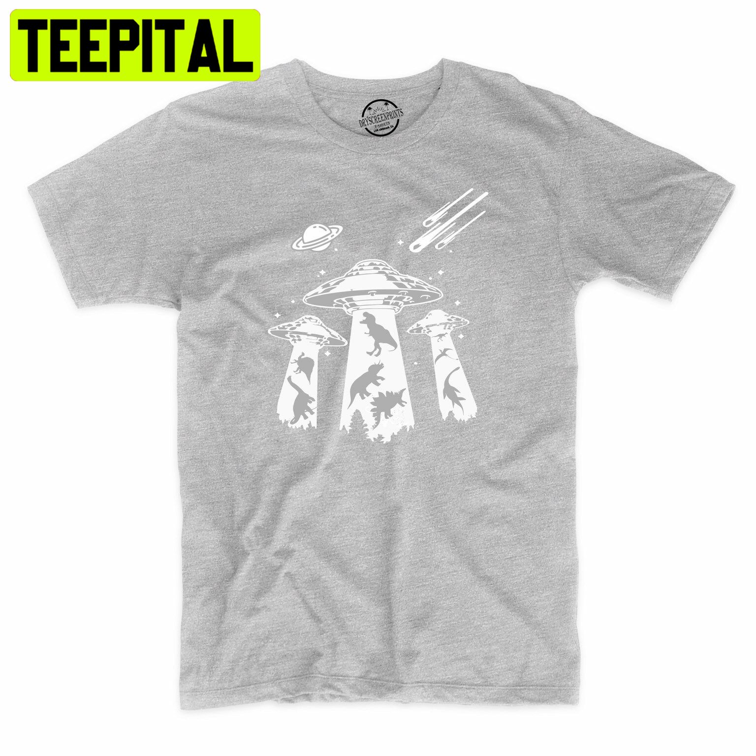 Dinosaur Alien Abduction Funny Trending Unisex Shirt Dinosaur Alien Abduction Funny Trending Unisex Shirt