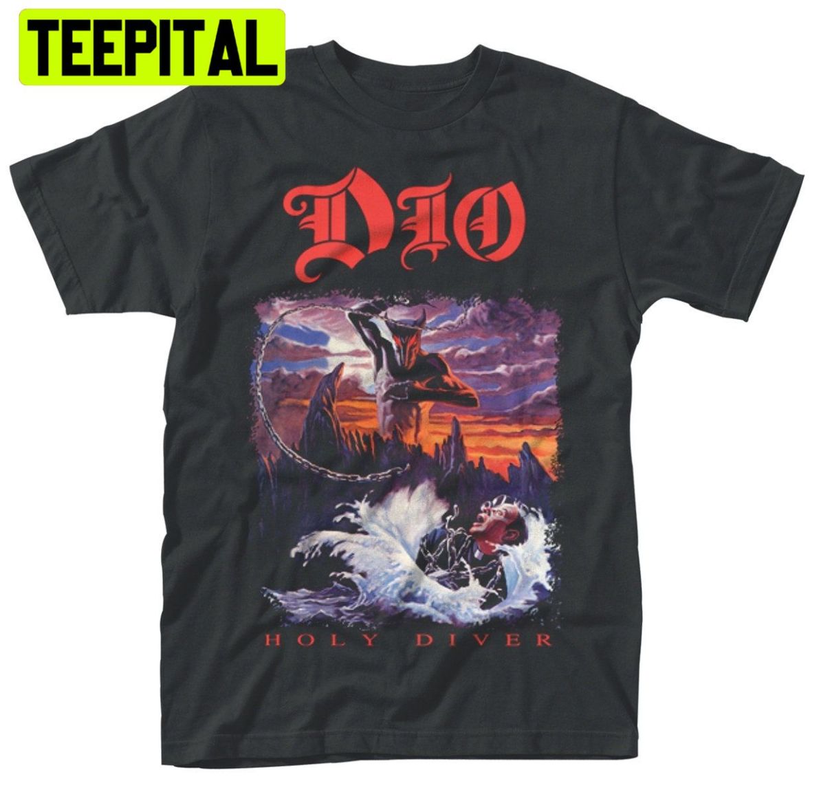 Dio Ronnie James Dio Holy Diver Rock Trending Unisex Shirt Dio Ronnie James Dio Holy Diver Rock Trending Unisex Shirt