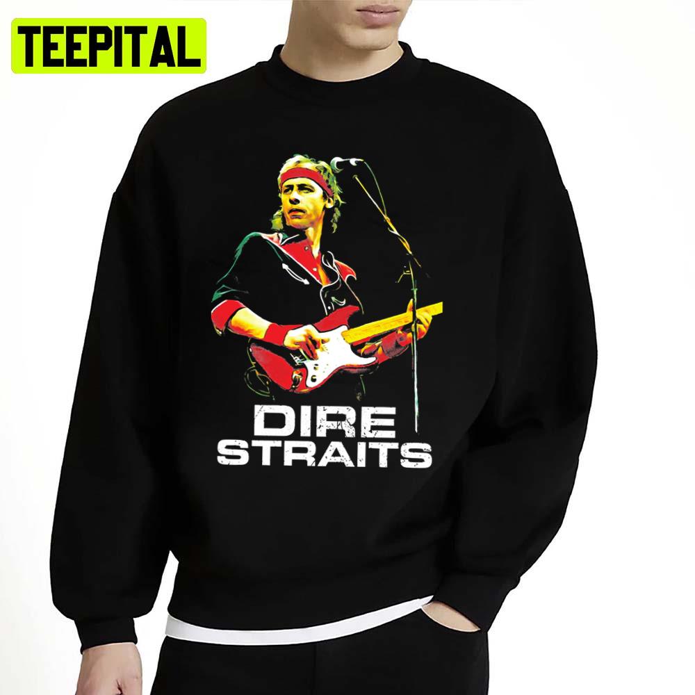 Dire Straits Cool Legend Portrait Unisex Sweatshirt Dire Straits Cool Legend Portrait Unisex Sweatshirt