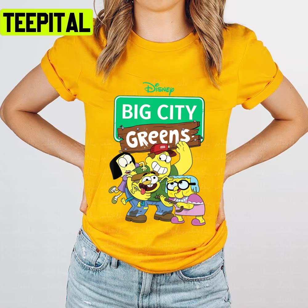 Disney Cartoon Big City Greens Unisex Sweatshirt Disney Cartoon Big City Greens Unisex Sweatshirt
