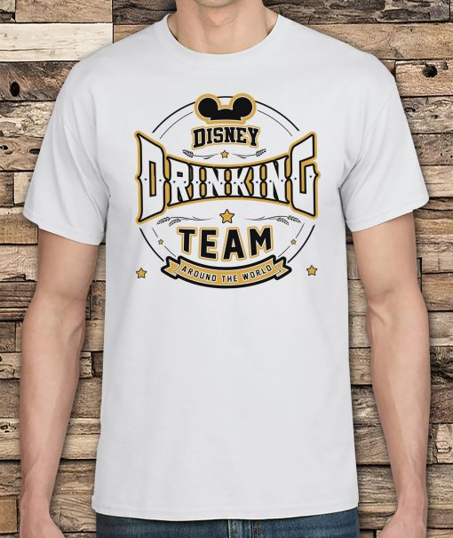 Disney Drinking Team Around The World Theme Park Bar Hop Day Unisex T-Shirt