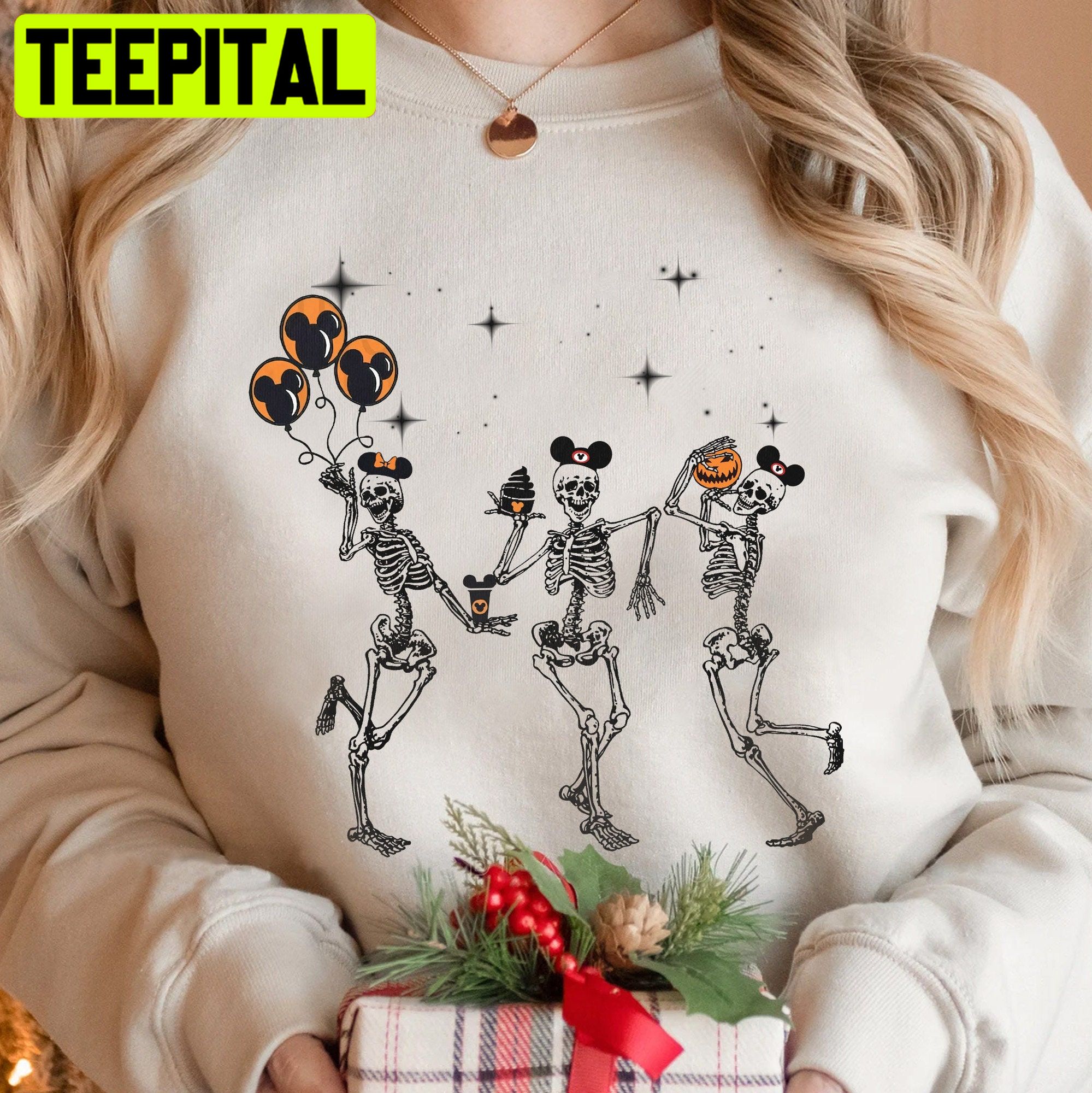 Disney Halloween Party Dancing Skeleton Mickey Ears Trending Unisex Shirt Disney Halloween Party Dancing Skeleton Mickey Ears Trending Unisex Shirt