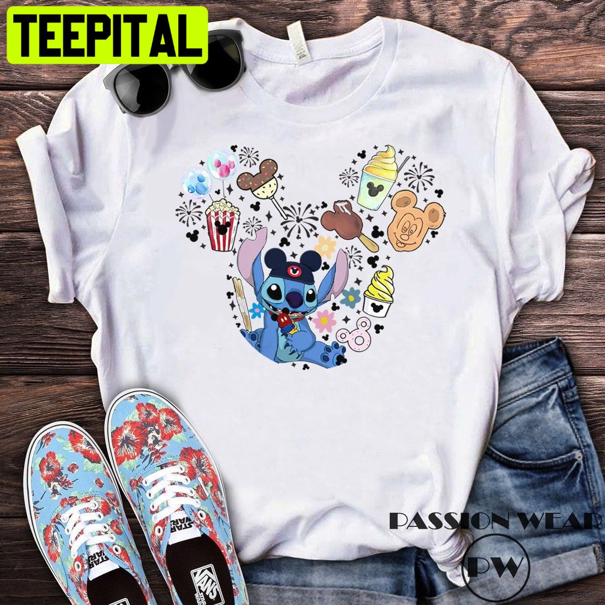 Disney Lilo & Stitch Disney Snacks Mickey Ear HalloweenTrending Unisex Shirt Disney Lilo & Stitch Disney Snacks Mickey Ear HalloweenTrending Unisex Shirt