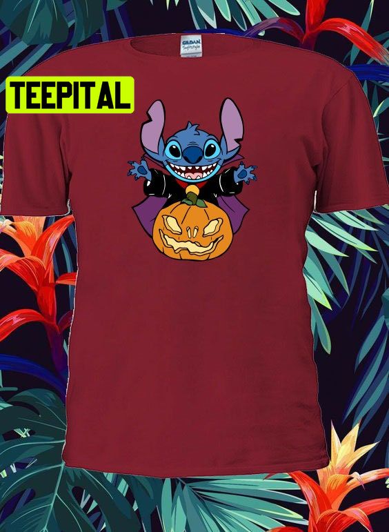 Disney Stitch Pumpkin HalloweenTrending Unisex Shirt Disney Stitch Pumpkin HalloweenTrending Unisex Shirt