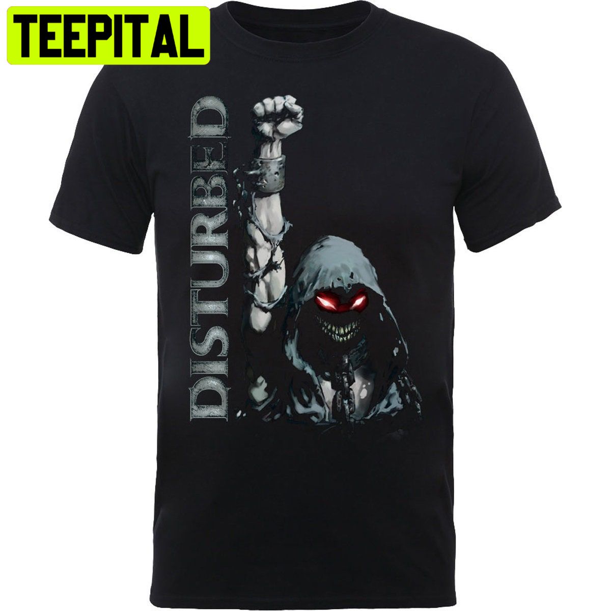 Disturbed Up Yer Fist White Text Trending Unisex Shirt Disturbed Up Yer Fist White Text Trending Unisex Shirt
