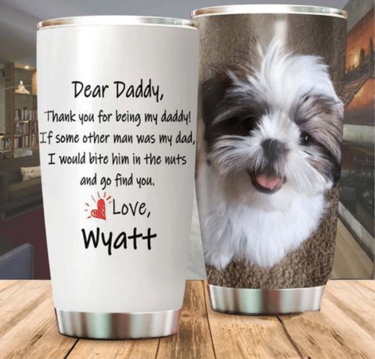 Dog Dad Stainless Steel Cup Dog Dad Stainless Steel Cup