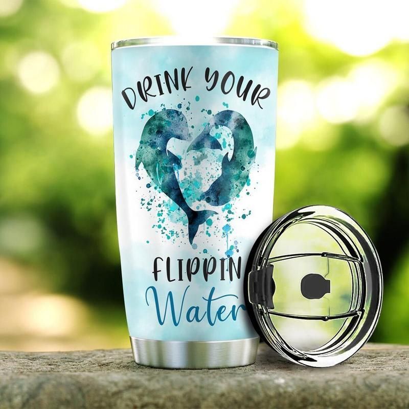 Dolphin Drink Wate Stainless Steel Cup Dolphin Drink Wate Stainless Steel Cup