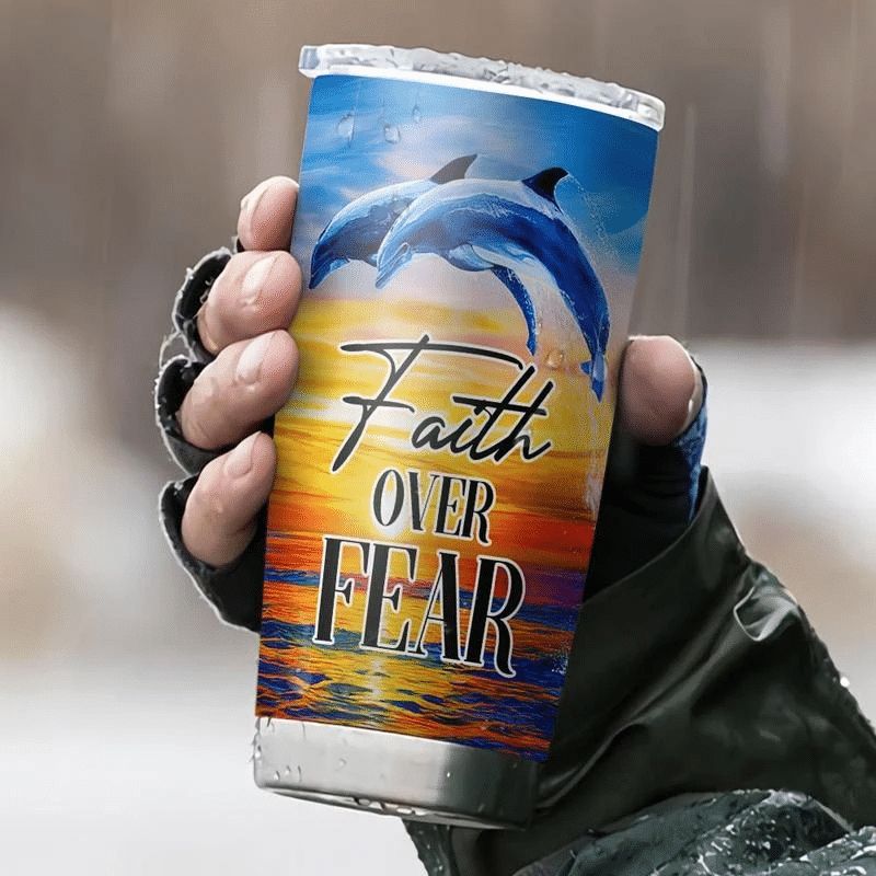 Dolphin Faith Stainless Steel Cup Dolphin Faith Stainless Steel Cup