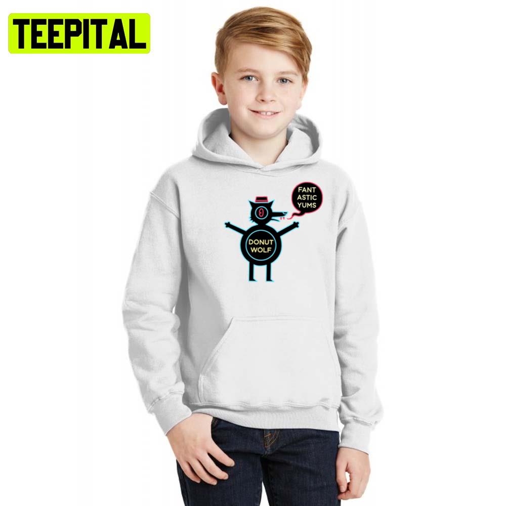 Donut Wolf Night In The Woods Hoodie Donut Wolf Night In The Woods Hoodie