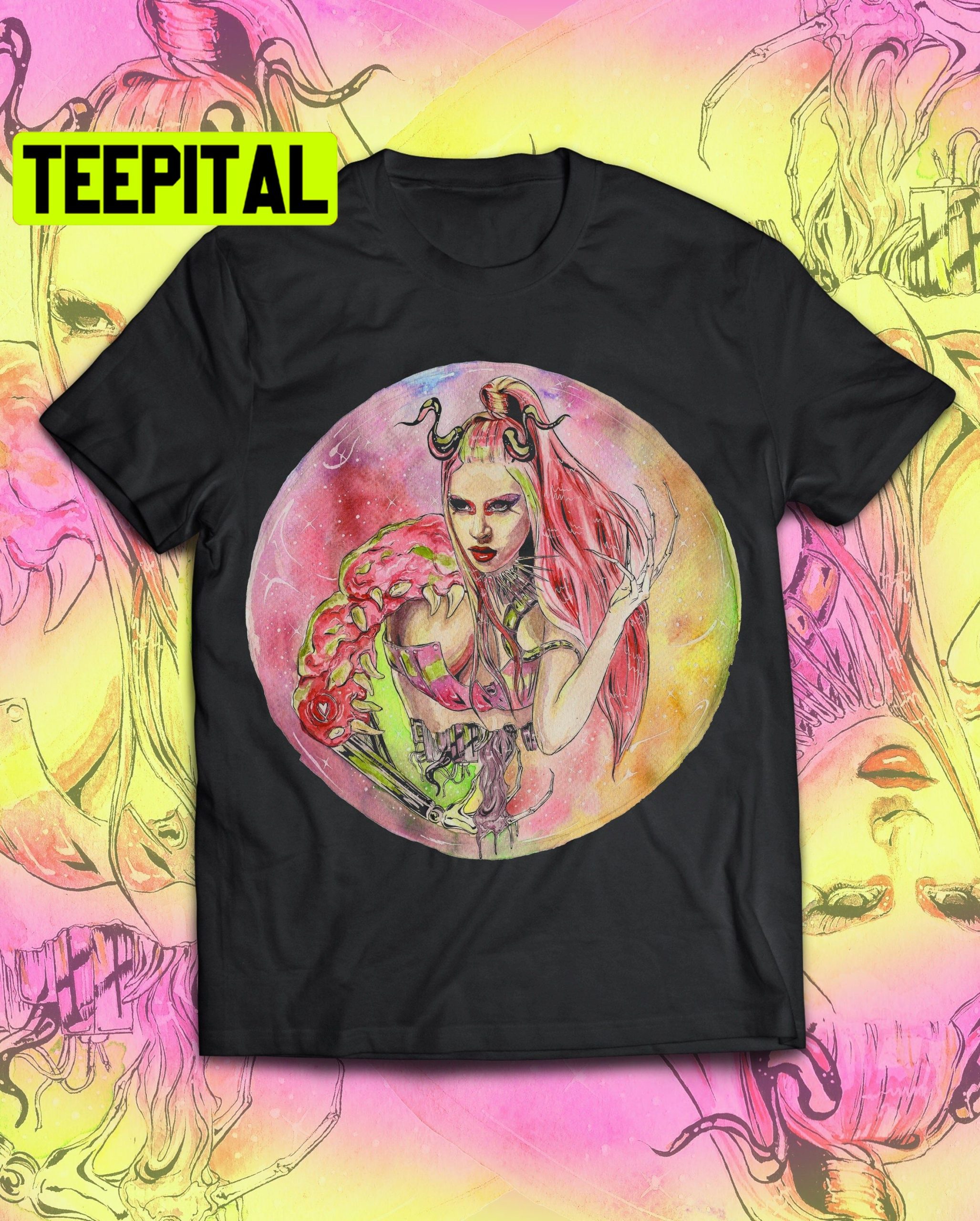 Down Of Chromatica Lady Gaga Trending Unisex Shirt Down Of Chromatica Lady Gaga Trending Unisex Shirt