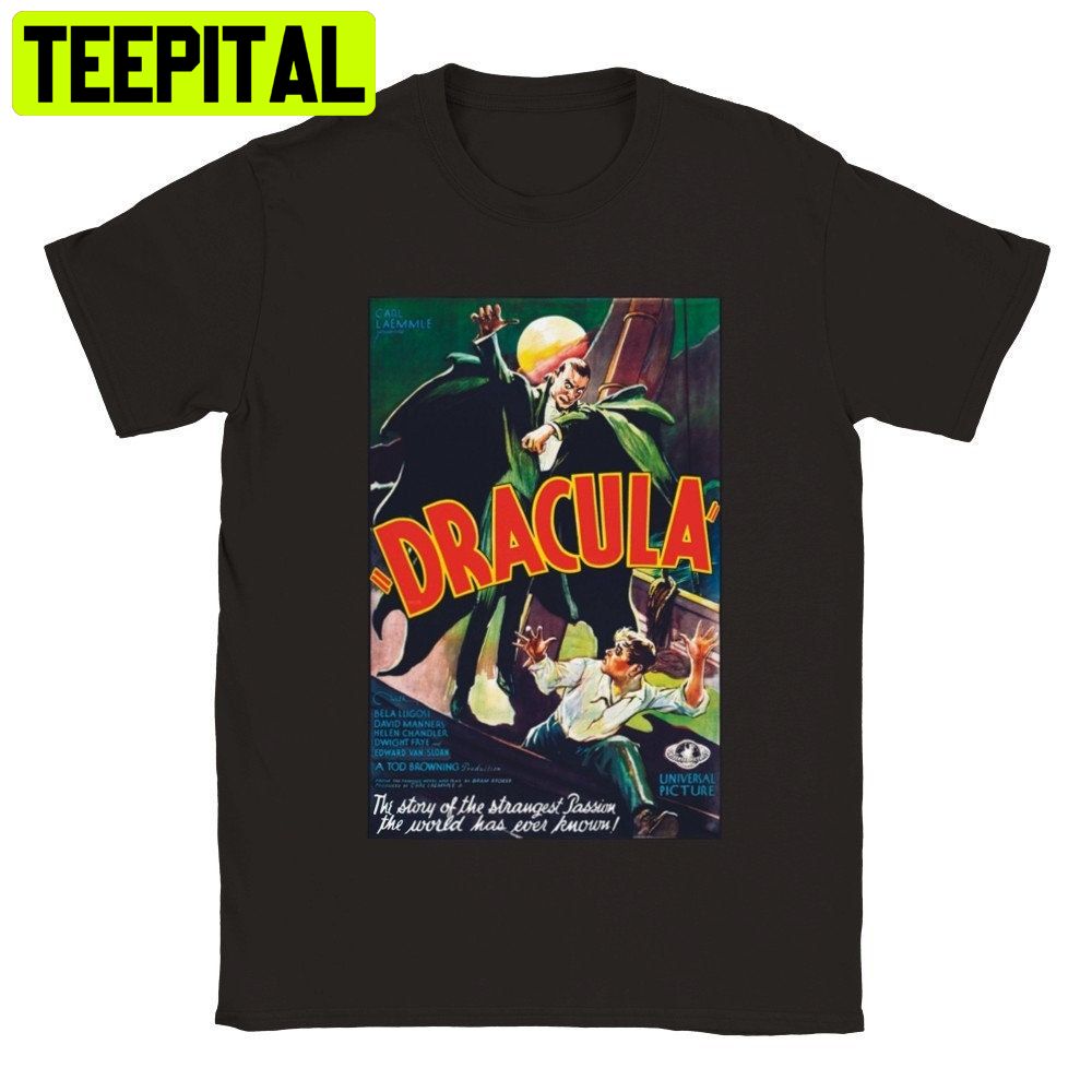 Dracula1931 Film Horror Halloween Trending Unisex Shirt Dracula1931 Film Horror Halloween Trending Unisex Shirt