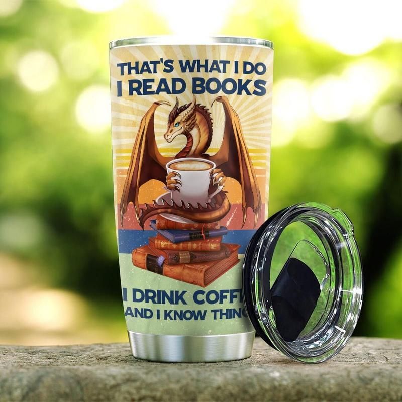 Dragon Books Retro Stainless Steel Cup Dragon Books Retro Stainless Steel Cup