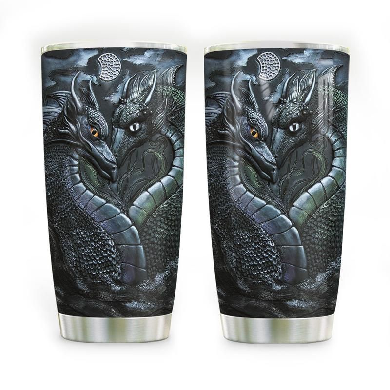 Dragon Couple Stainless Steel Cup Dragon Couple Stainless Steel Cup