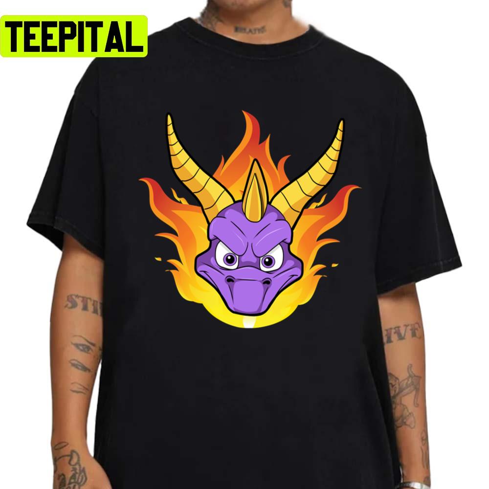 Dragon Head V2 Game Spyro Reignited Trilogy Unisex Sweatshirt Dragon Head V2 Game Spyro Reignited Trilogy Unisex Sweatshirt
