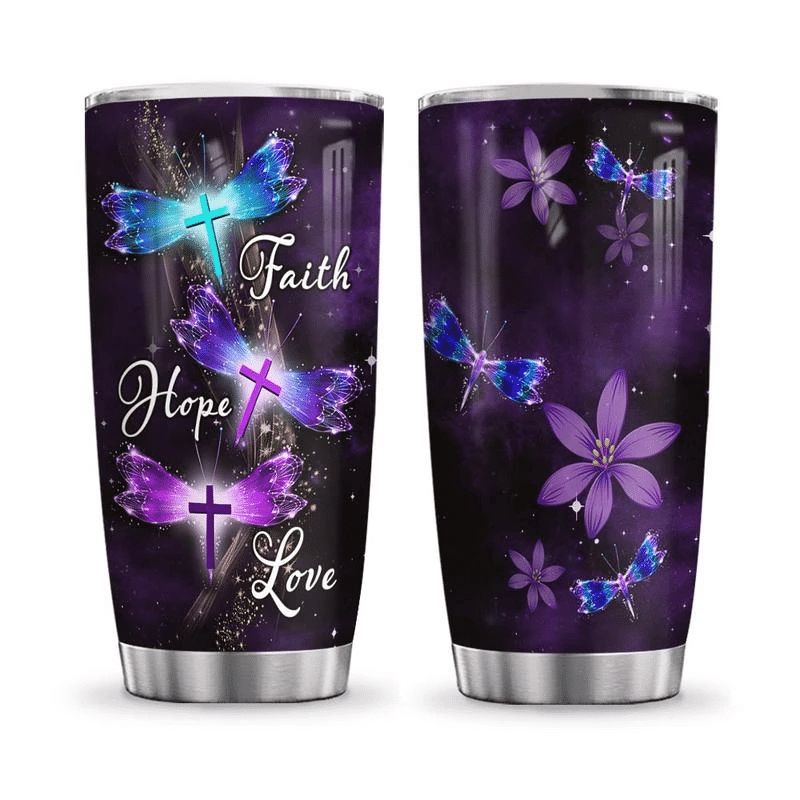 Dragonfly Faith Stainless Steel Cup Dragonfly Faith Stainless Steel Cup
