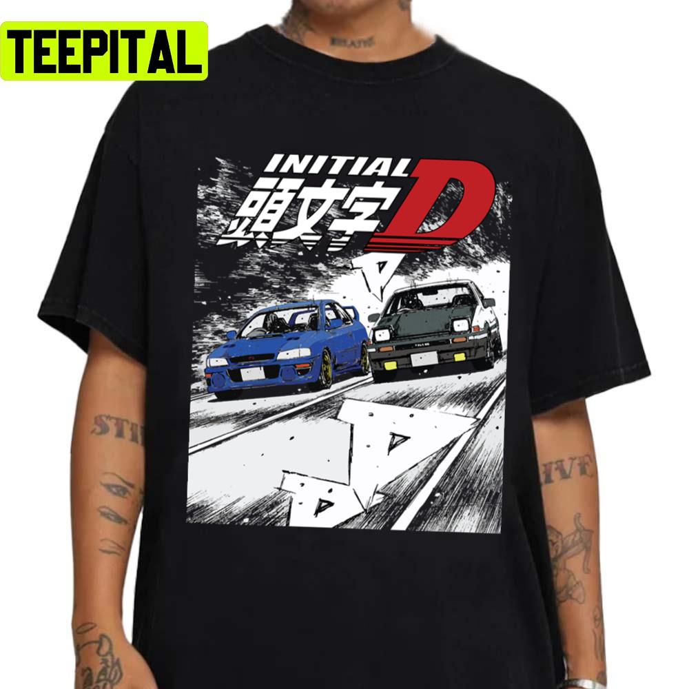 Drift Racing Tandem Takumi Fujiwara Ae86 Vs Bunta Fujiwara Gc8 Chase Unisex Sweatshirt Drift Racing Tandem Takumi Fujiwara Ae86 Vs Bunta Fujiwara Gc8 Chase Unisex Sweatshirt