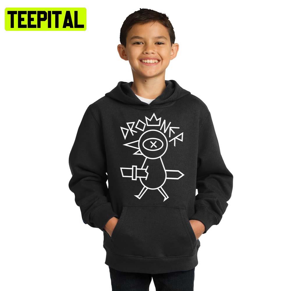 Drowner Graphic Art Night In The Woods Hoodie Drowner Graphic Art Night In The Woods Hoodie