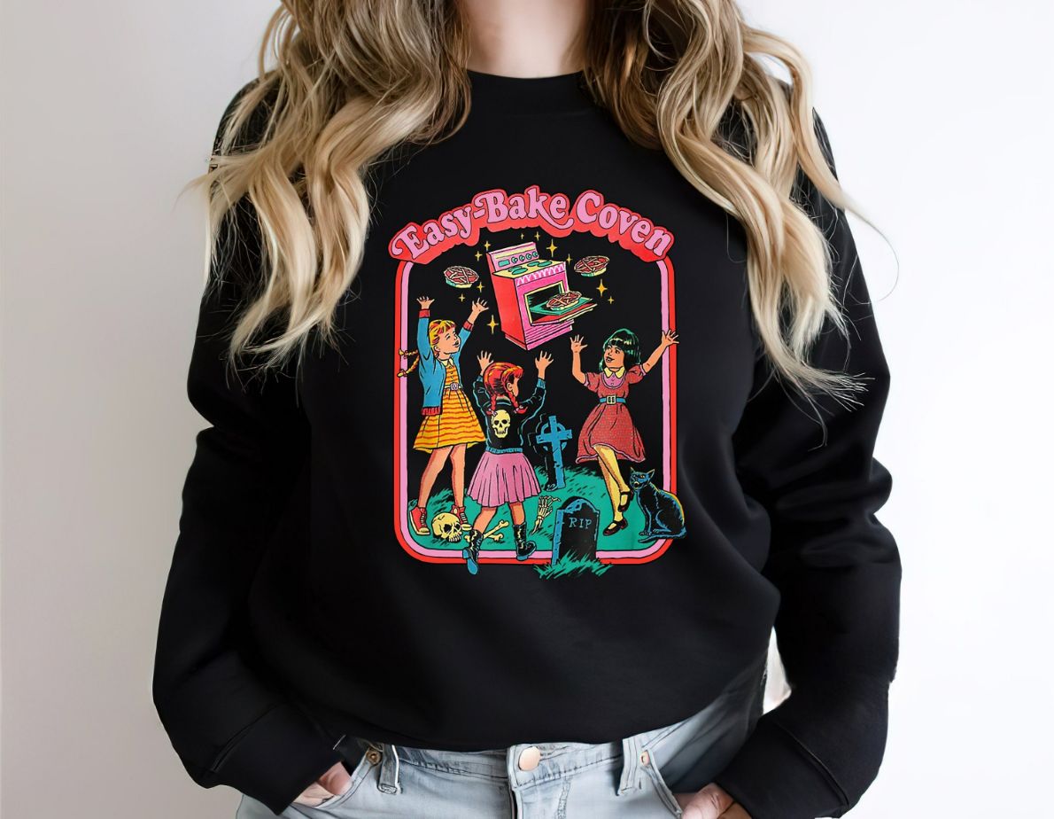 Easy Bake Coven Halloween Sweatshirt Easy Bake Coven Halloween Sweatshirt