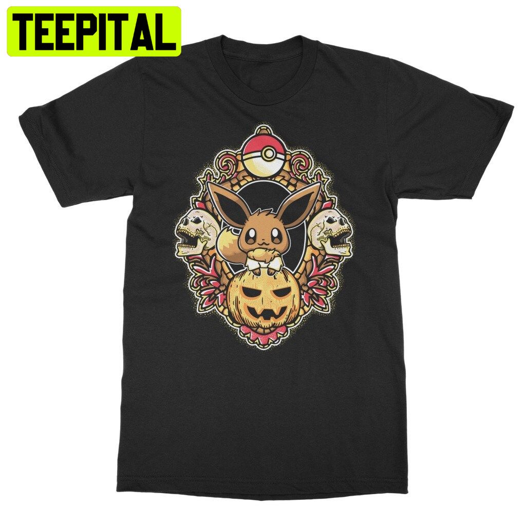 Eevee Halloween Trending Unisex Shirt Eevee Halloween Trending Unisex Shirt