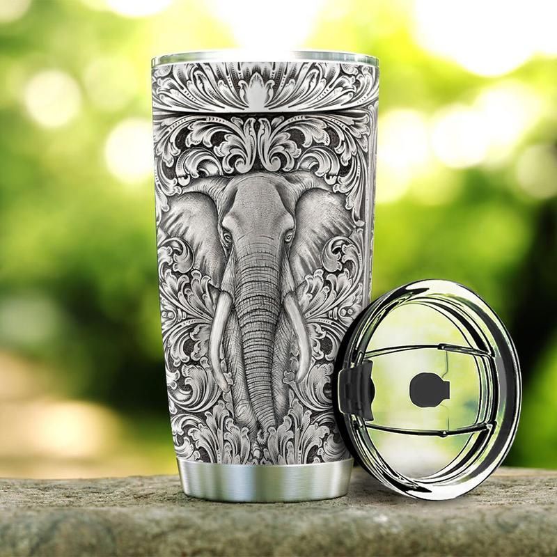 Elephant Silver Style Stainless Steel Cup Elephant Silver Style Stainless Steel Cup