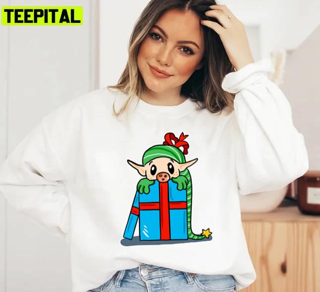 Elf Christmas Design Xmas Funny Art Unisex Sweatshirt Elf Christmas Design Xmas Funny Art Unisex Sweatshirt
