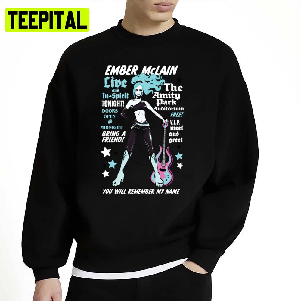 Ember Mclain Concert Danny Phantom Unisex Sweatshirt Ember Mclain Concert Danny Phantom Unisex Sweatshirt