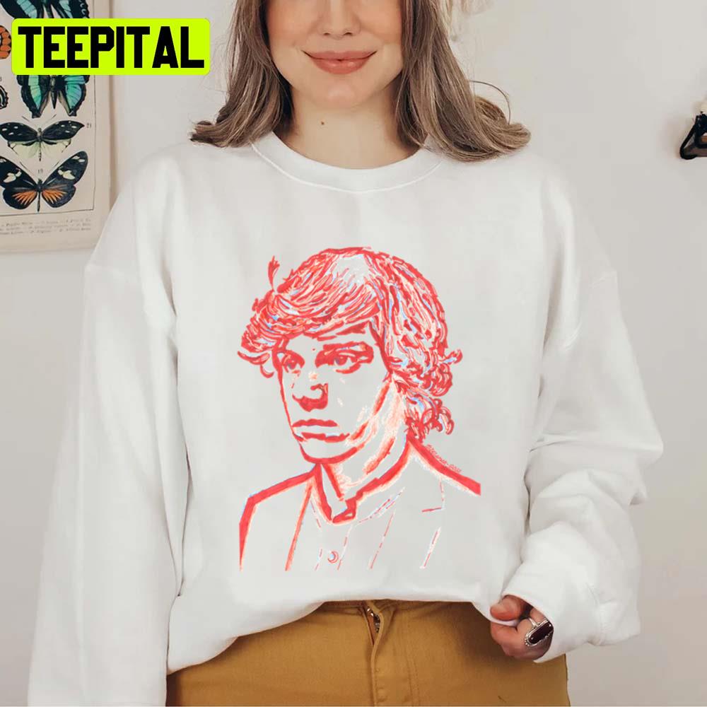 Evan Peters Likeness Dahmer Movie Netflix Unisex Sweatshirt Evan Peters Likeness Dahmer Movie Netflix Unisex Sweatshirt