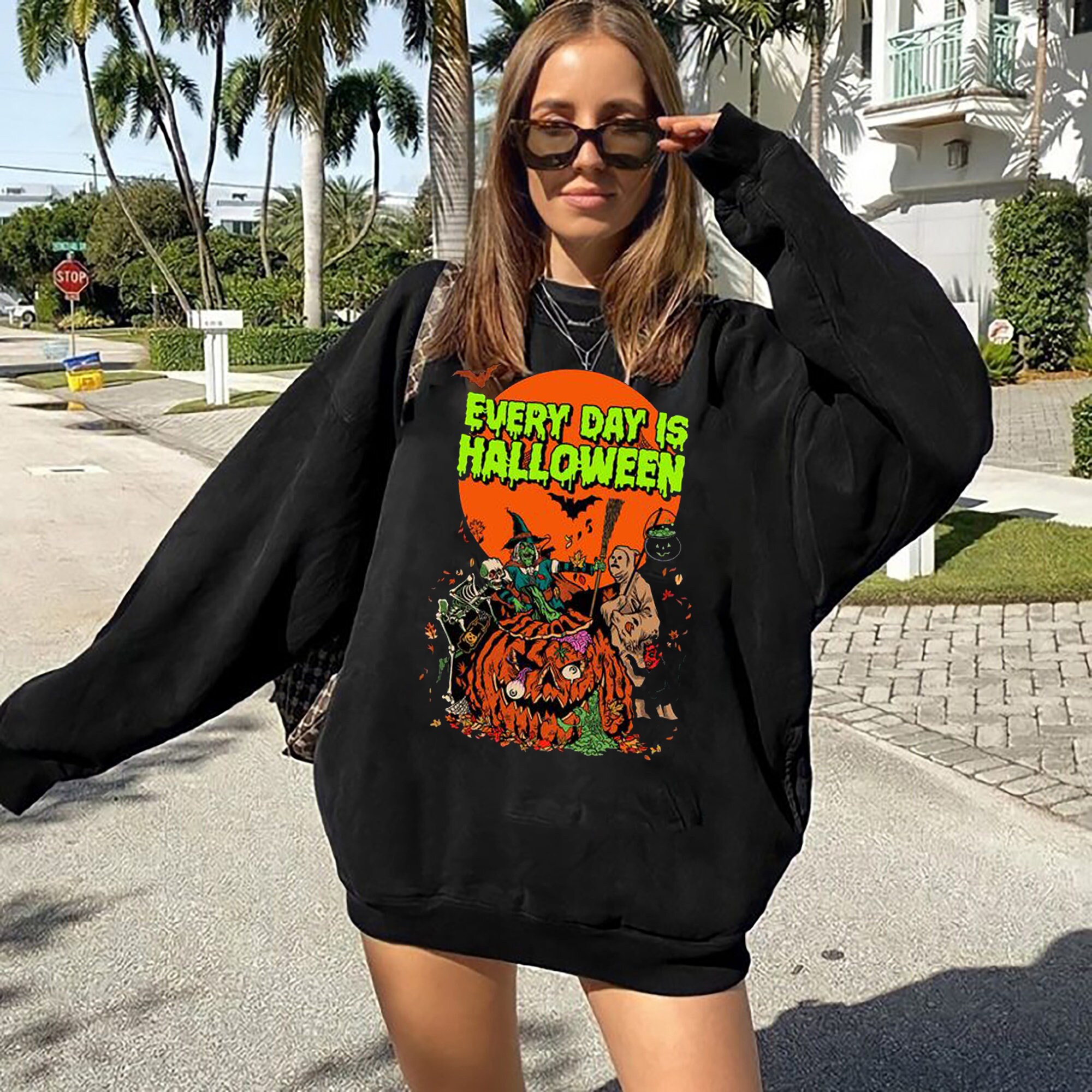 Every Day Is Silver Shamrock Masks Funny Pumpkin Halloween Unisex Sweatshirt Every Day Is Silver Shamrock Masks Funny Pumpkin Halloween Unisex Sweatshirt