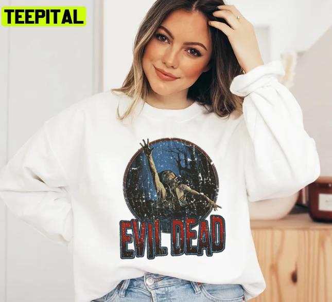 Evil Dead 1981 Retro Logo Scary For Halloween Unisex Sweatshirt Evil Dead 1981 Retro Logo Scary For Halloween Unisex Sweatshirt
