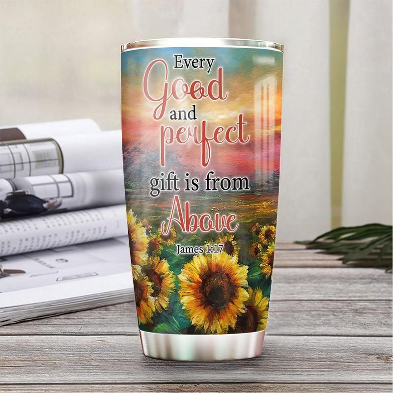 Faith Sunflower Stainless Steel Cup Faith Sunflower Stainless Steel Cup