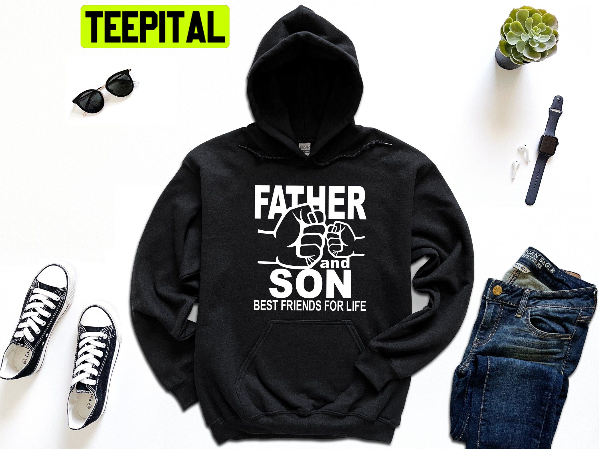 Father And Son Best Friend For Life Trending Unisex Hoodie Father And Son Best Friend For Life Trending Unisex Hoodie