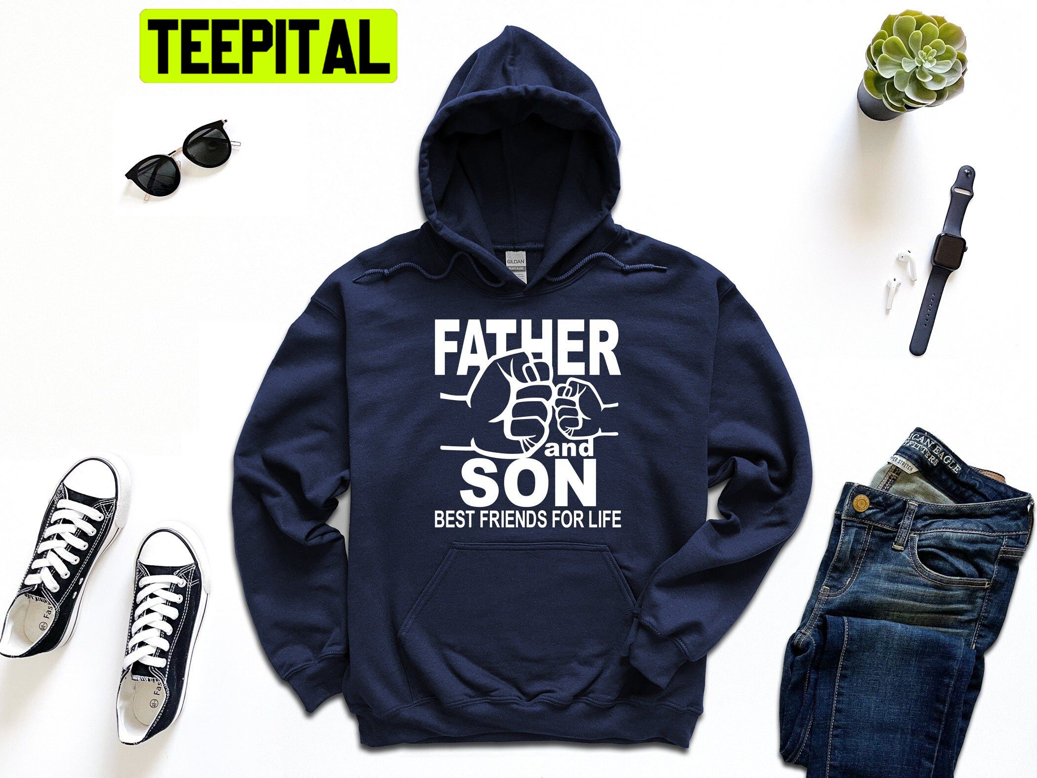 Father And Son Best Friend For Life Trending Unisex Hoodie Father And Son Best Friend For Life Trending Unisex Hoodie