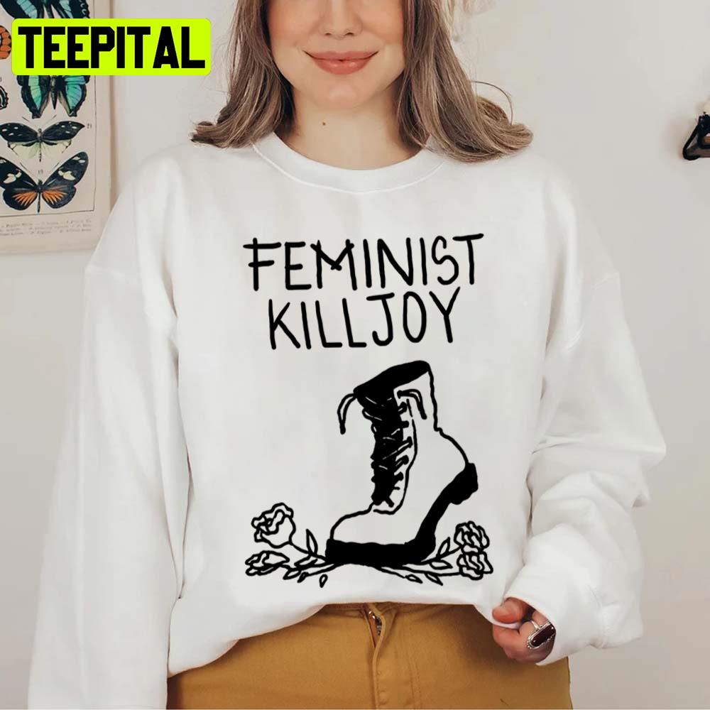 Feminist Killjoy Outline Art Unisex T-Shirt Feminist Killjoy Outline Art Unisex T-Shirt