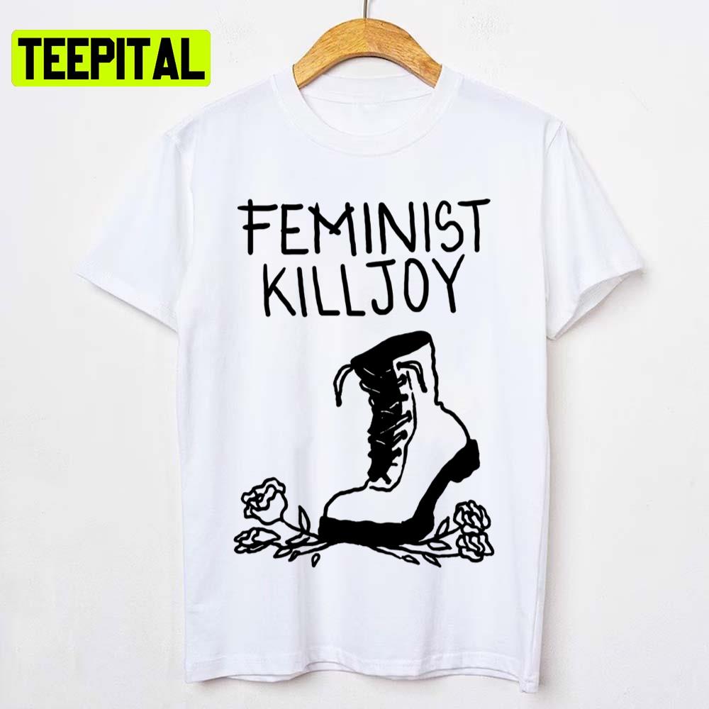 Feminist Killjoy Outline Art Unisex T-Shirt Feminist Killjoy Outline Art Unisex T-Shirt