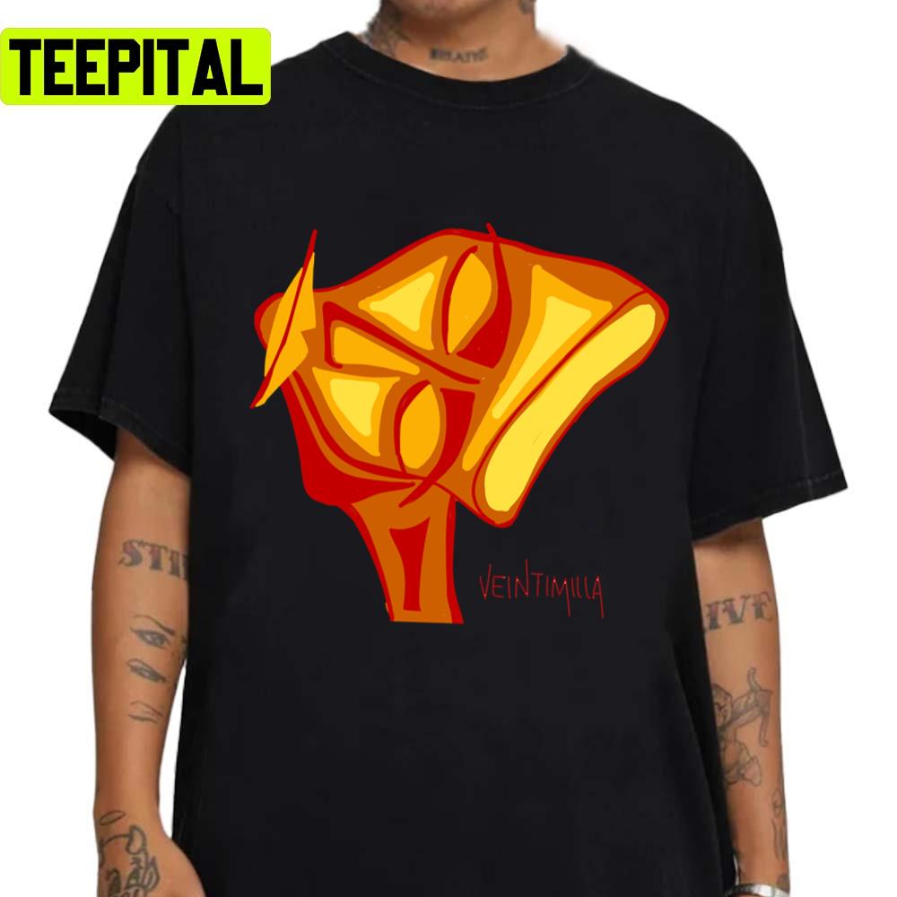 Fire Veintumuia Aesthetic Design Face Art Unisex Sweatshirt Fire Veintumuia Aesthetic Design Face Art Unisex Sweatshirt