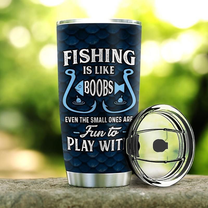 Fishing Fun Stainless Steel Cup Fishing Fun Stainless Steel Cup